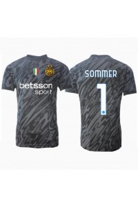Inter Milan Yann Sommer #1 Keeper Fotballdrakt Tredje Klær 2024-25 Korte ermer